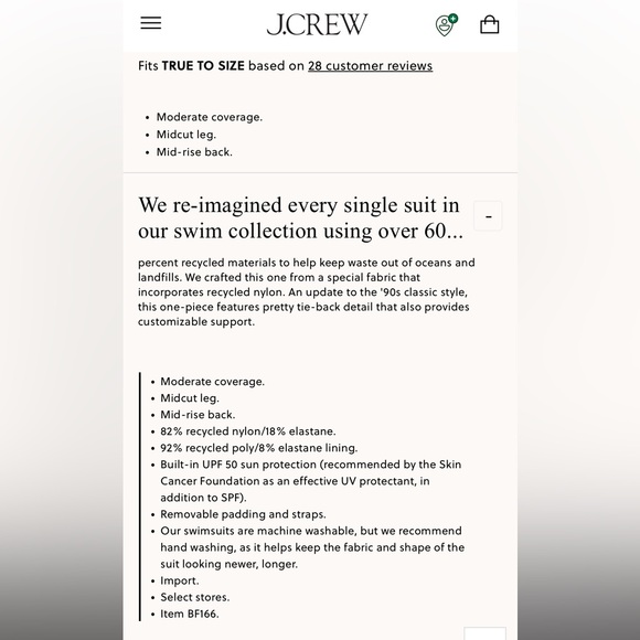 J crew Cutout tie-back one piece swimsuit size 8 style bf166 baby blue - Picture 12 of 16